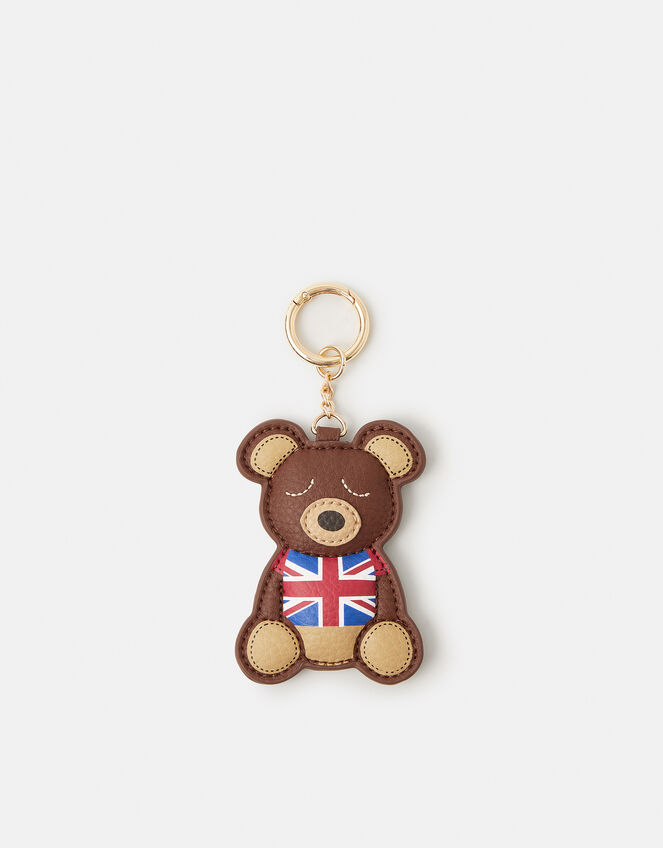 Union Jack Teddy Bag Charm, , large