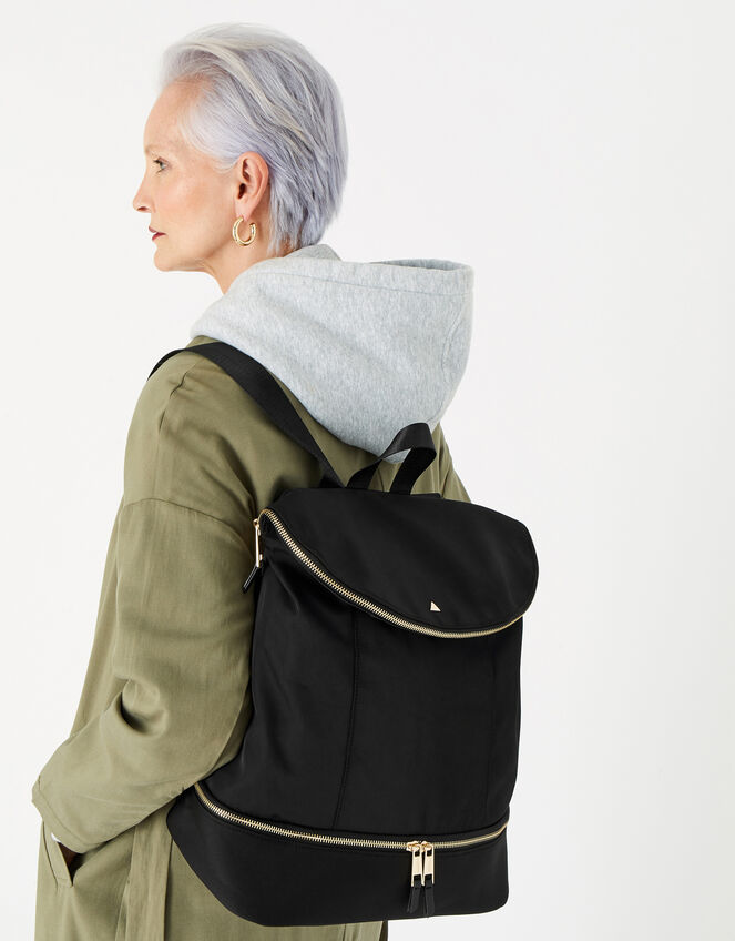Nylon Gym Rucksack, , large