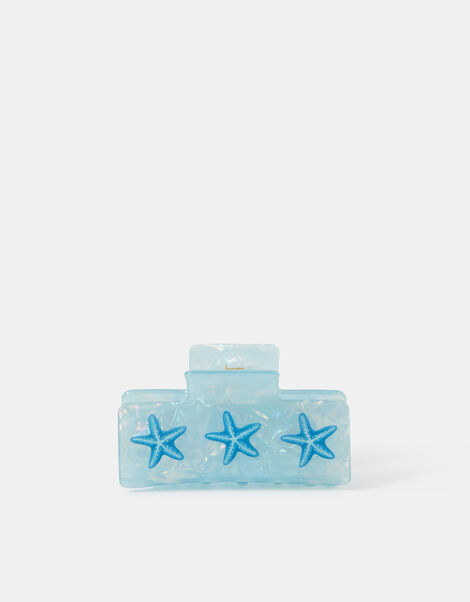 Iridescent Starfish Claw Clip, , large