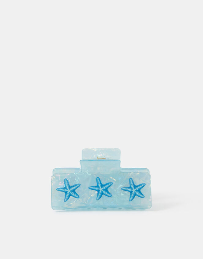 Iridescent Starfish Claw Clip, , large