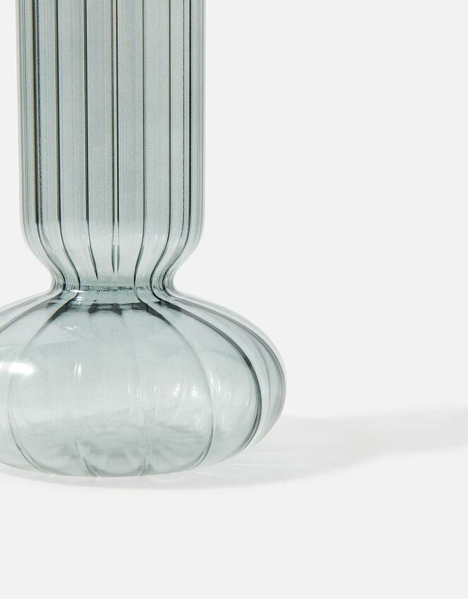 Linear Bulb Glass Vase Grey Home Accessories Accessorize UK