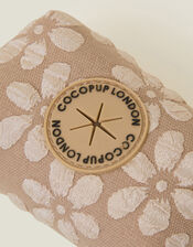 Cocopup London Floral Print Dog Poop Bag Holder Natural, , large