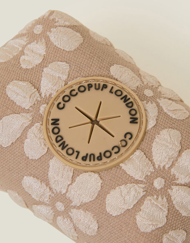 Cocopup London Floral Print Dog Poop Bag Holder Natural, , large