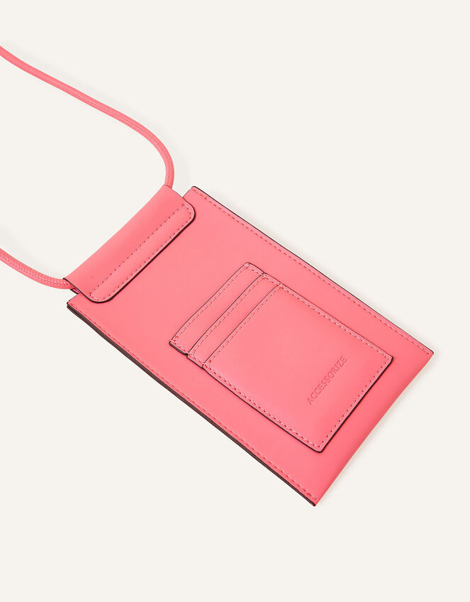 Flat Phone Bag, Pink (PINK), large