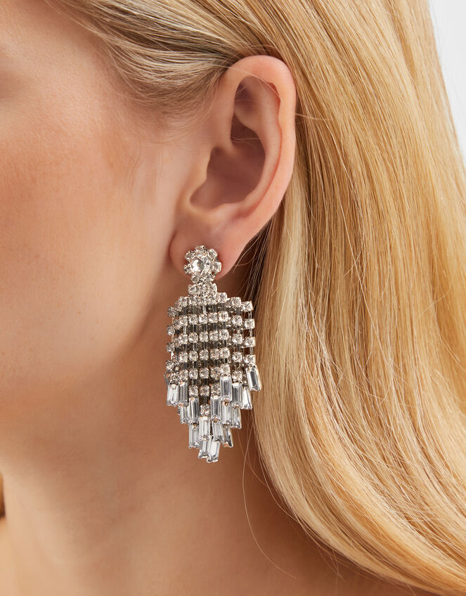 Jewel Chandelier Drop Earrings, , large