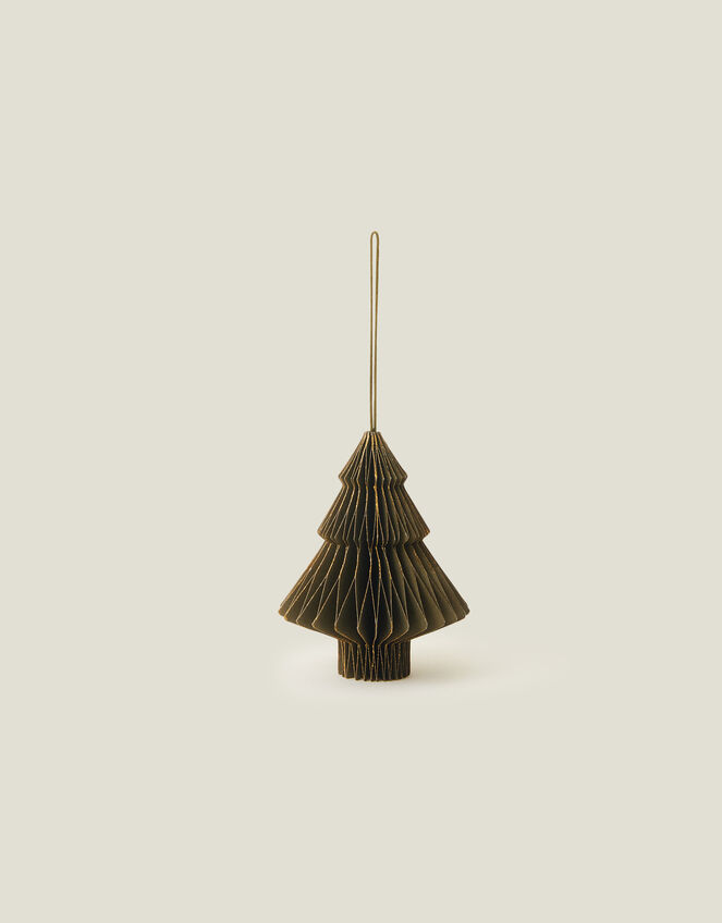 Paper Tree Decoration, Green (GREEN), large