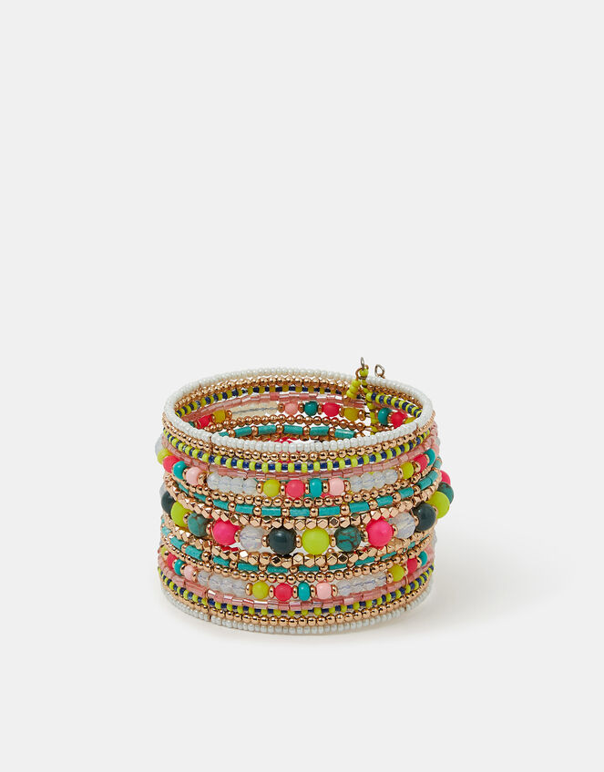Beaded Cuff Bracelet, , large