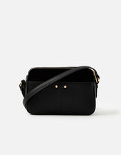 Charlotte Cross-Body Bag, Black (BLACK), large