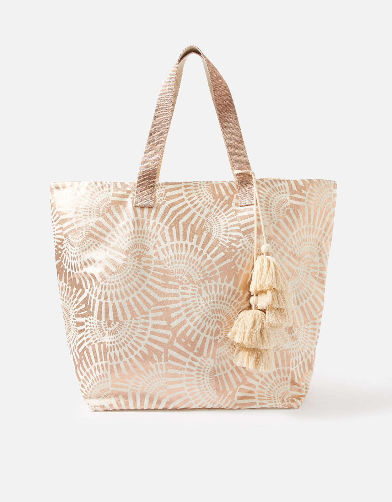 Rose gold beach bag best sale