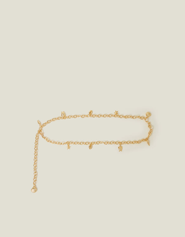 Sea Charm Chain Belt, , large