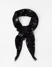 Wish Upon a Star Square Scarf in Pure Silk, , large