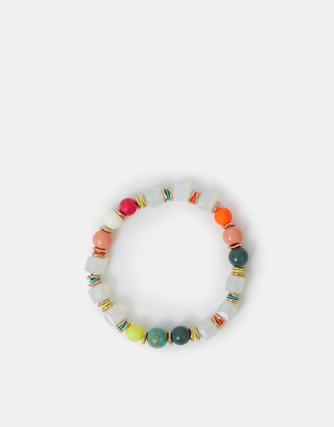 Mix Bead Stretch Bracelet, , large