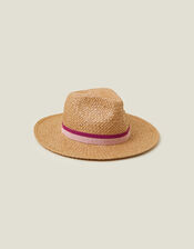 Contrast Band Fedora, , large