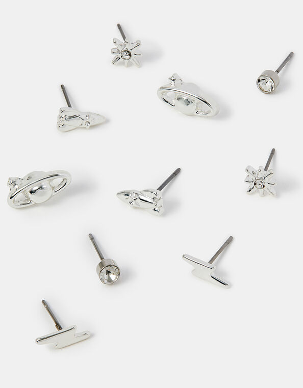 5-Pack Rocket Stud Earrings, , large