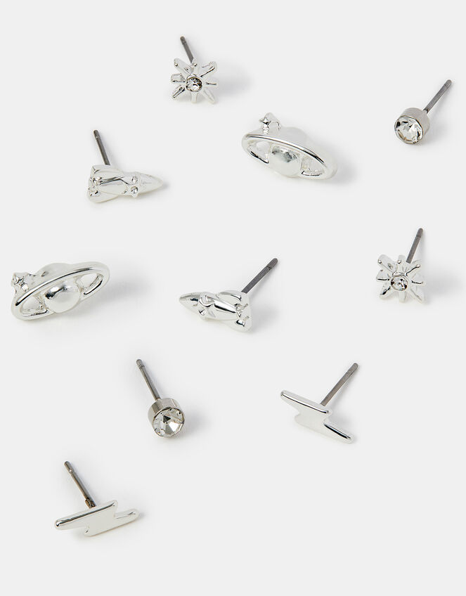 5-Pack Rocket Stud Earrings, , large