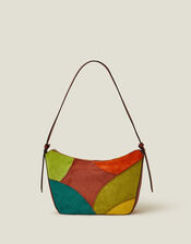 Patchwork Shoulder Bag, , large