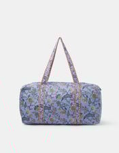 Bohemian Quilted Weekender Bag, , large