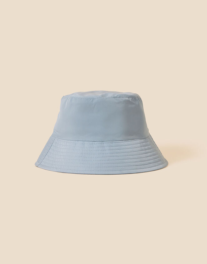 Nylon Bucket Hat, Blue (BLUE), large