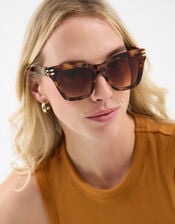 Tort Cat Eye Sunglasses, , large