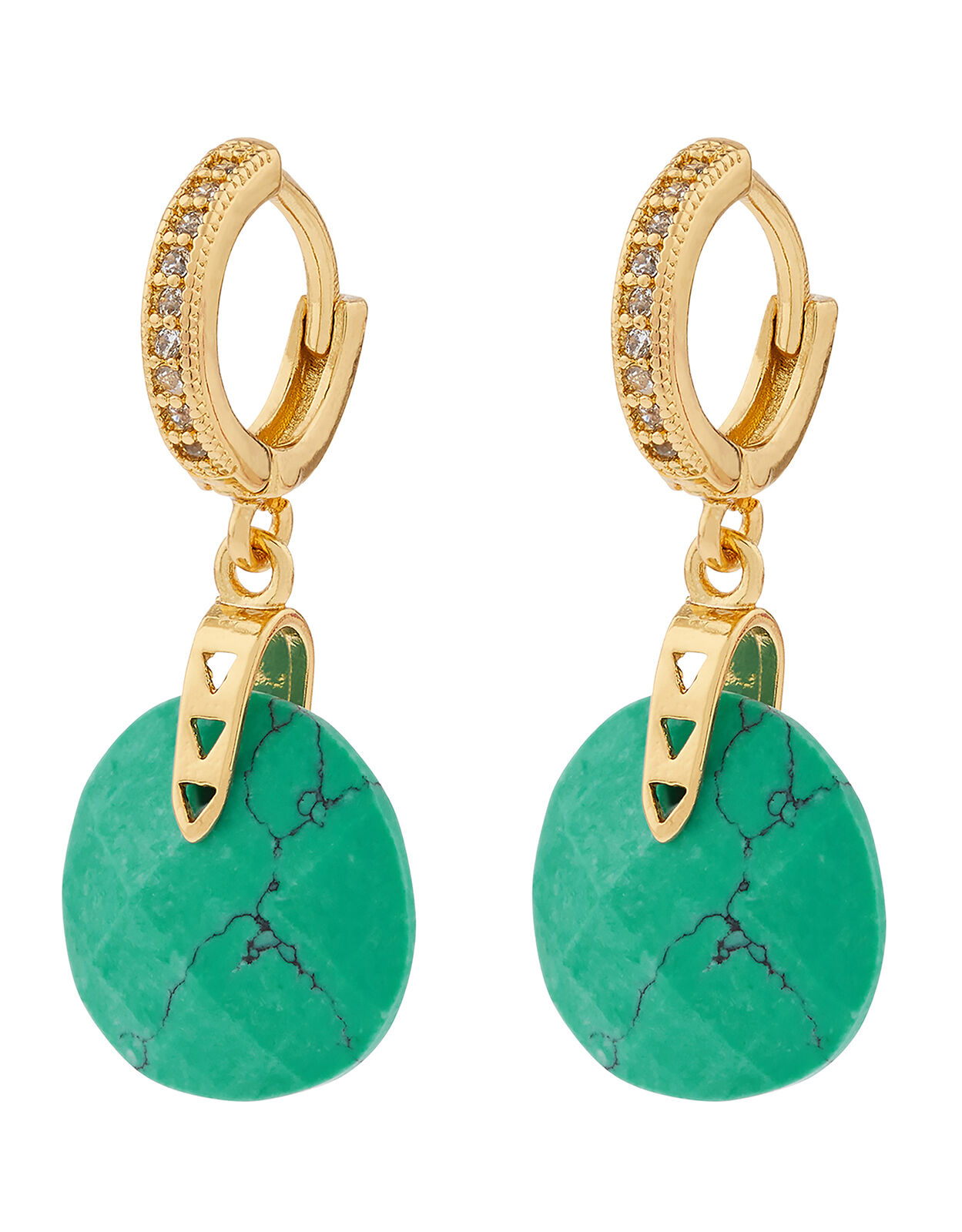 Turquoise best sale earrings accessorize