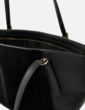 Leonie Tote Bag, Black (BLACK), large