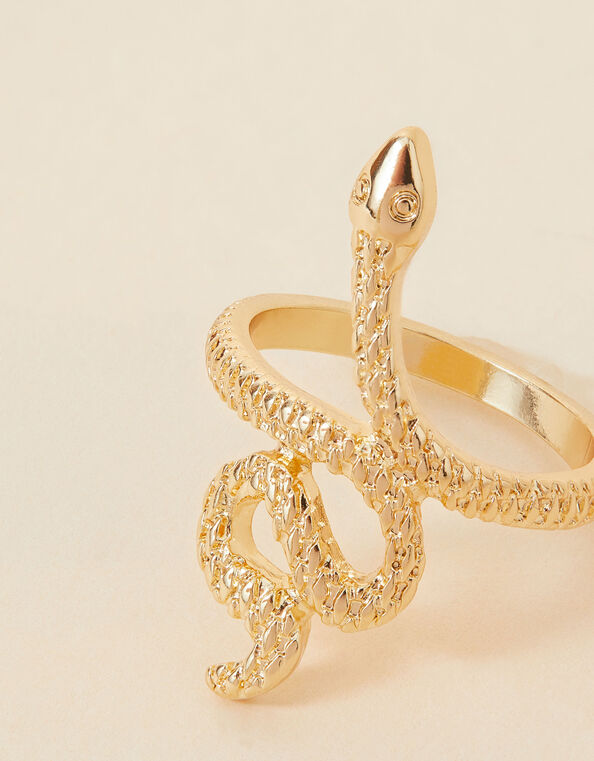 Snake Ring Gold, Gold (GOLD), large