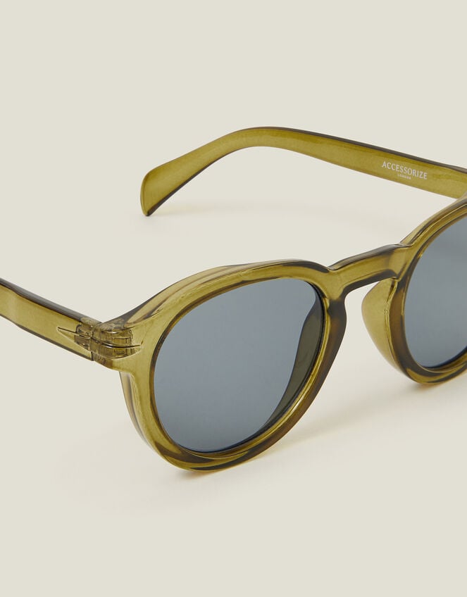 Round Preppy Sunglasses, , large