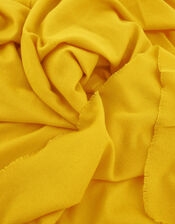 Wells Blanket Scarf Bright Yellow, , large