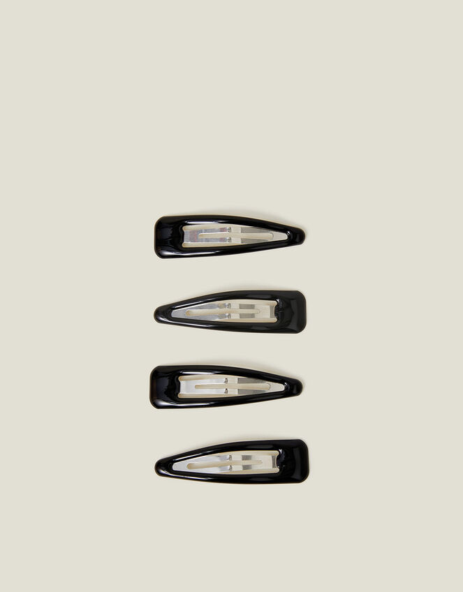 4-Pack Snap Hair Clips, , large