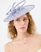 Loop Disc Fascinator, Blue (BLUE), large