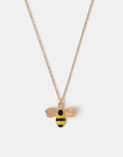 Bee Pendant Necklace, , large