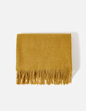 Super-Soft Blanket Scarf Ochre, , large