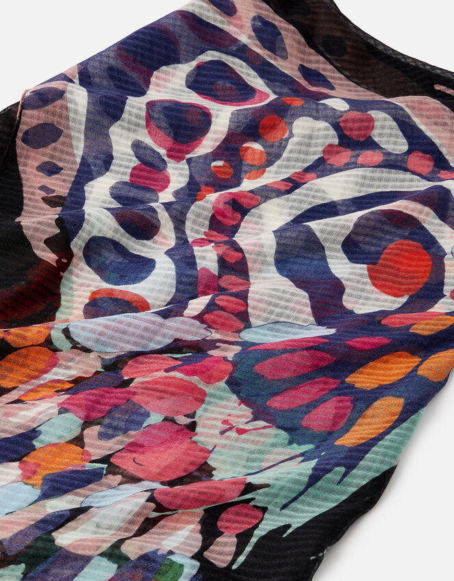 Butterfly Print Scarf, , large