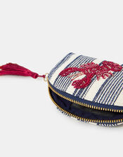 Lobster Beaded Coin Purse, , large