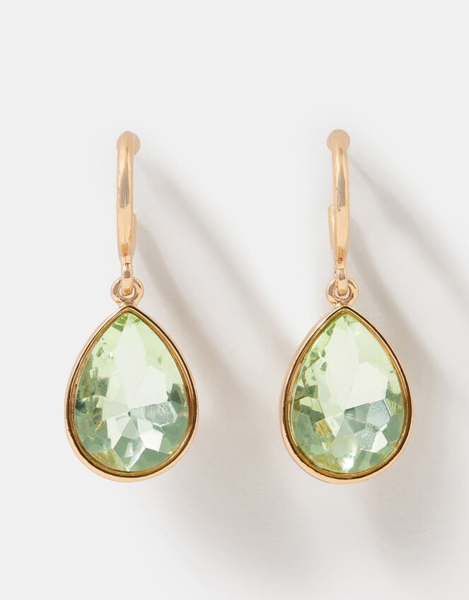 Gemstone Drop Earrings, , large