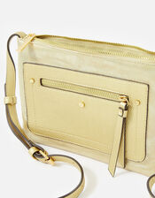 Ella Messenger Bag, Gold (GOLD), large