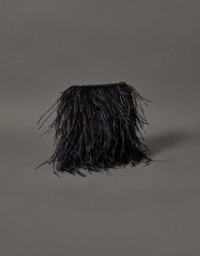 Feather Cross-Body Bag, , large