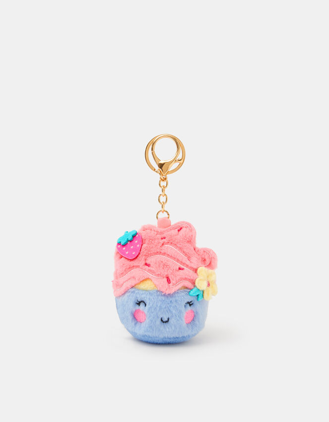 Girls Cupcake Bag Charm, , large