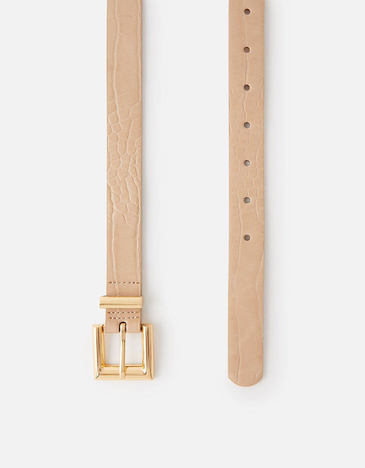 Nude and gold belt clearance
