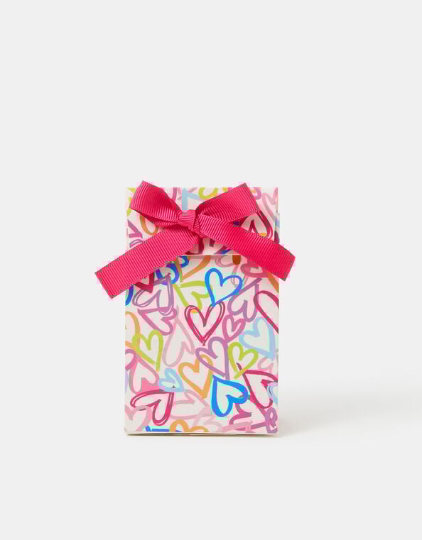 Heart Print Gift Pouch, , large