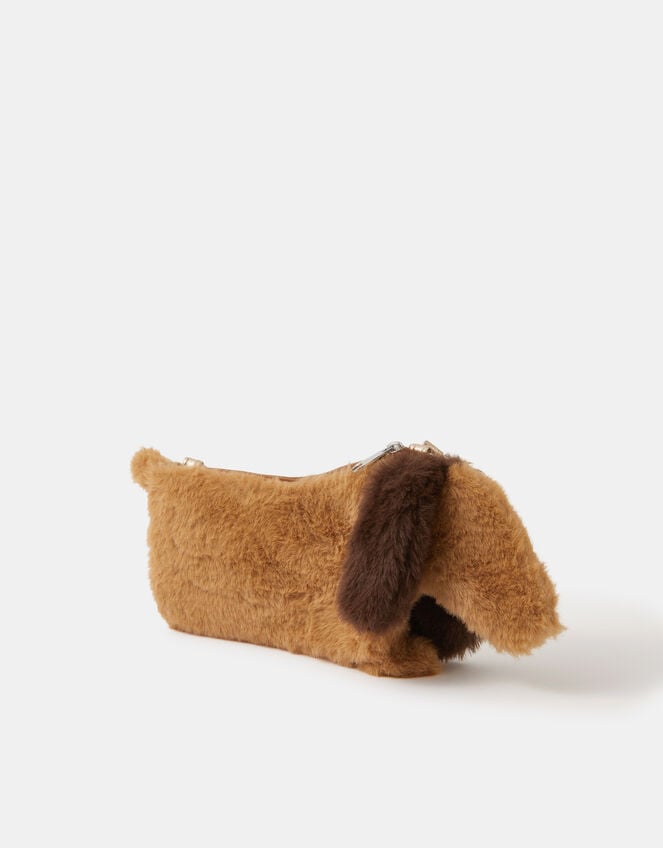Girls Sausage Dog Crossbody Bag, , large