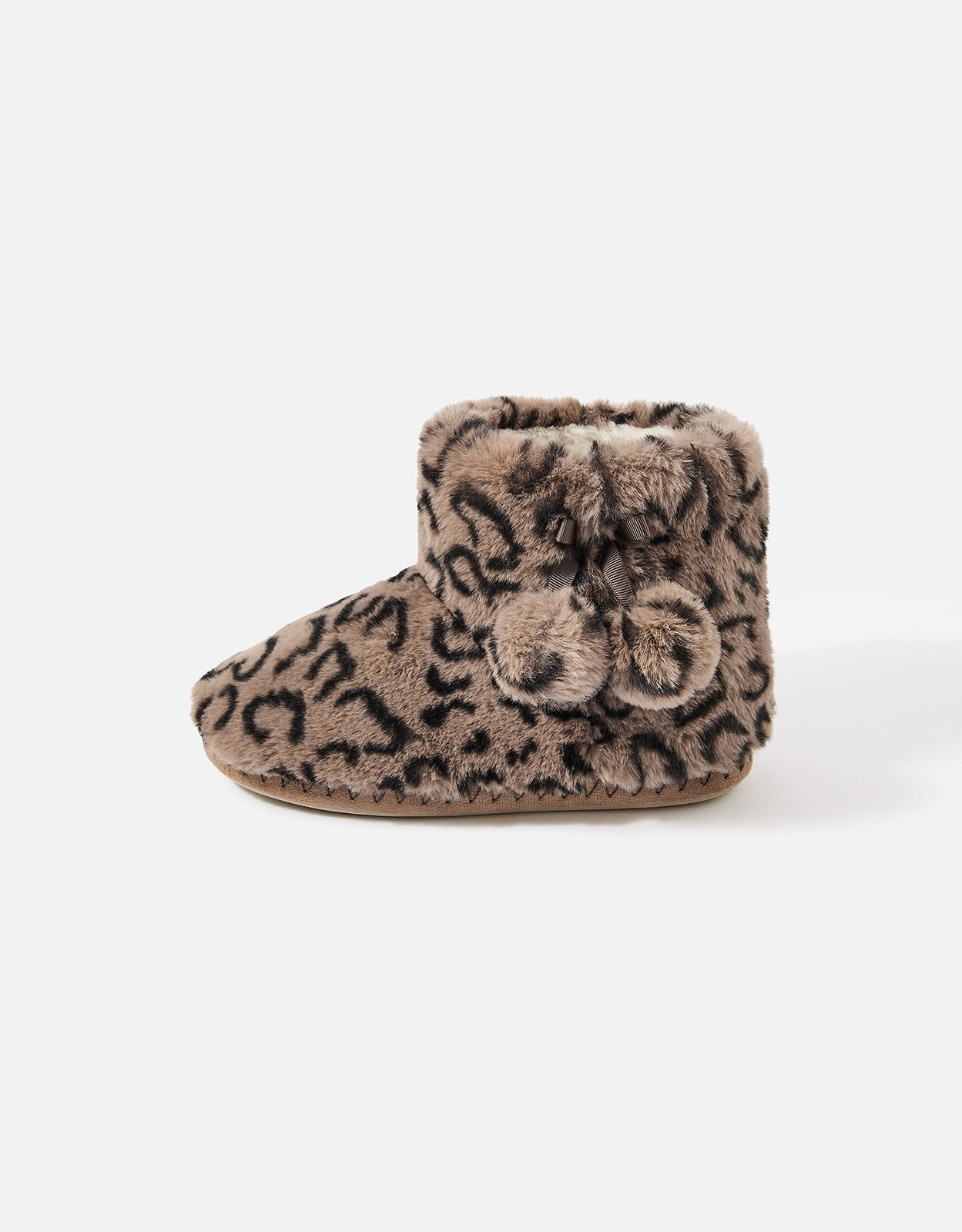 Leopard slipper boots on sale