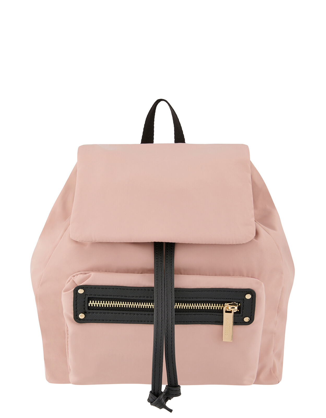 Sporty Nylon Backpack Pink