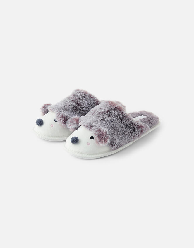 Tiggy Hedgehog Mule Slippers, Mink (MINK), large