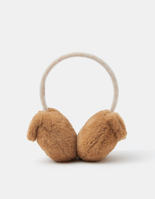 Girls Sausage Dog Earmuffs, Tan (TAN), large