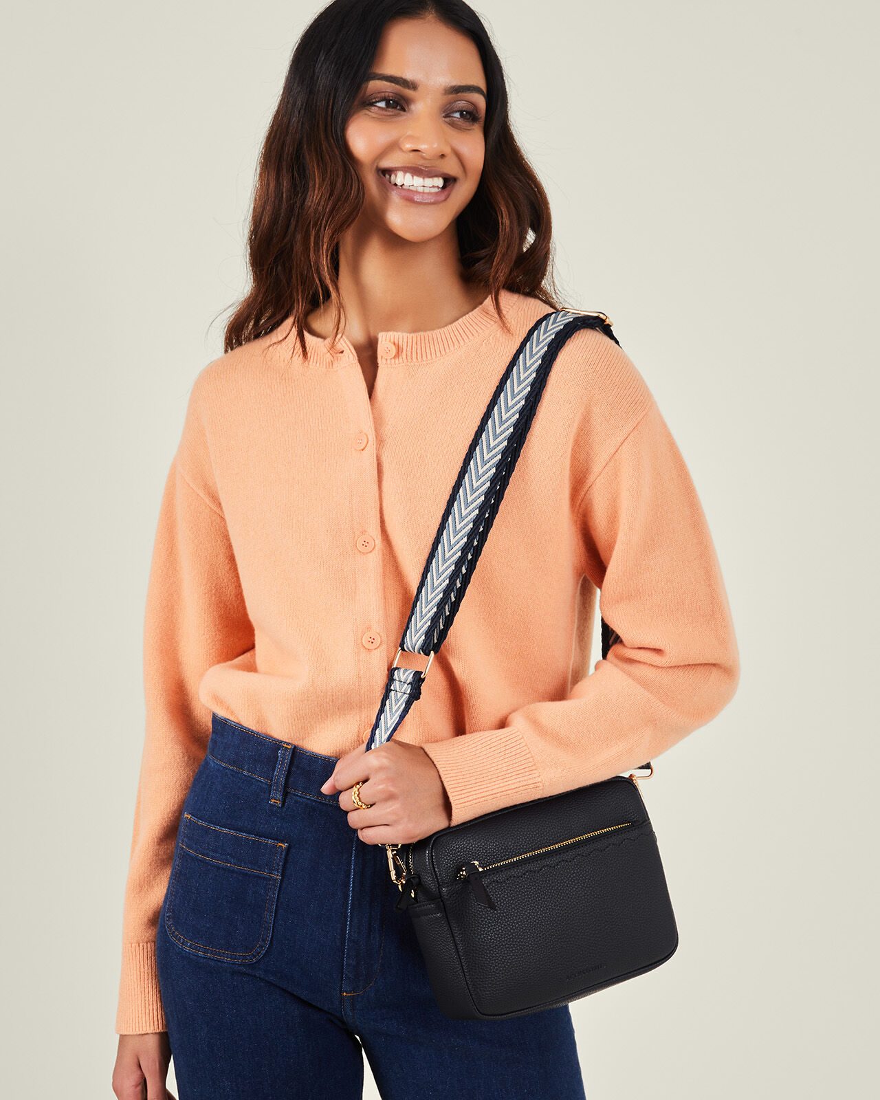 Accessorize blue bag sales