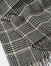 Bowey Check Blanket Scarf, , large