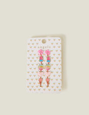 5-Pack Girls Ice Cream Clip-On Earrings, , large