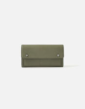 Stud Wallet , Green (KHAKI), large
