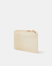 Floral Embroidered Card Holder, , large